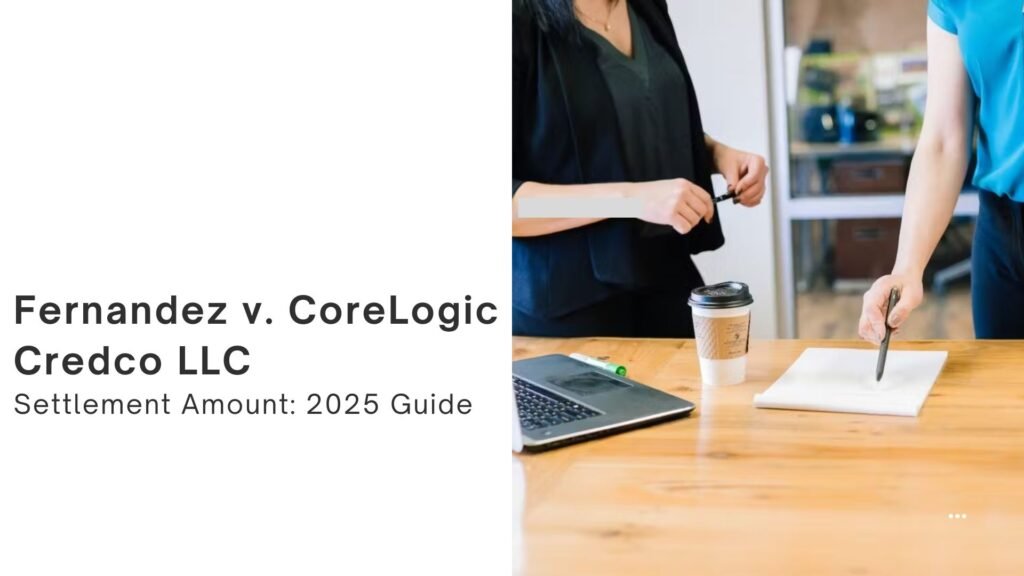 Fernandez v. CoreLogic Credco LLC Settlement Amount